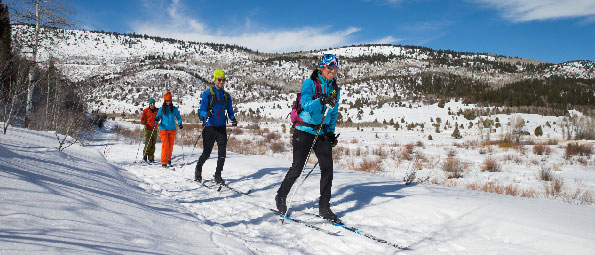 Backcountry Cross Country Skiing Tour in Park City, UT